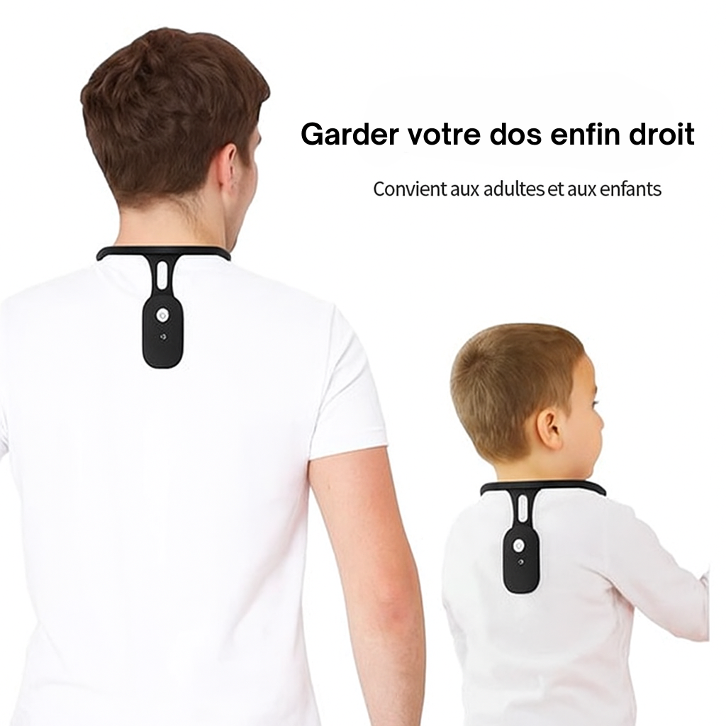 Correcteur de posture adapté aux adultes et enfants pour améliorer l'alignement corporel
